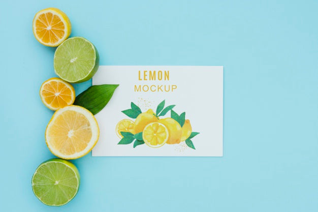 Delicious Fruit Concept Mock-Up Psd