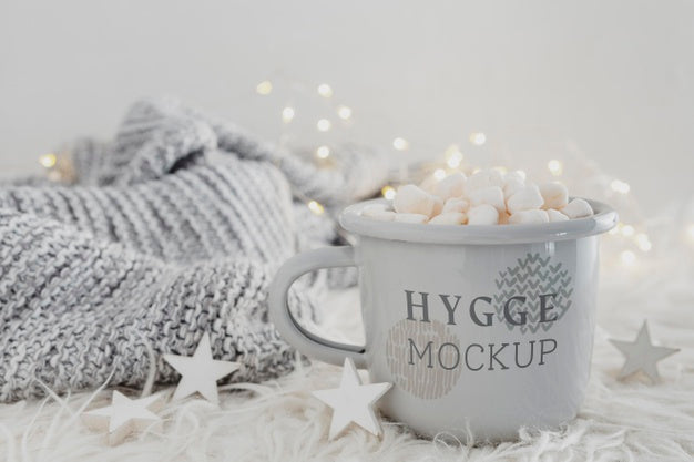 Delicious Marshmallow Beverage Psd