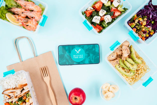 Delicious Menu Concept Mock-Up Psd