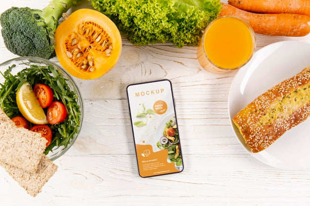 Delicious Menu Concept Mock-Up Psd