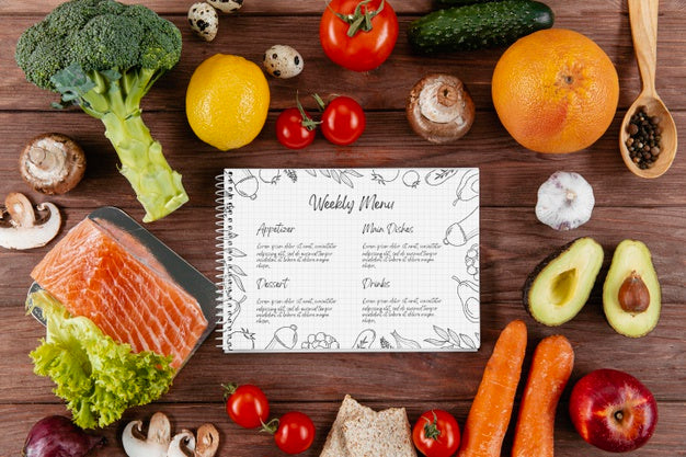 Delicious Menu Concept Mock-Up Psd