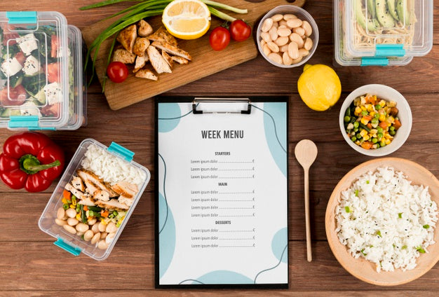 Delicious Menu Concept Mock-Up Psd