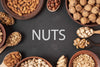 Delicious Nut Assortment Flat Lay Psd