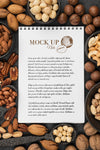 Delicious Nuts Concept Mock-Up Psd