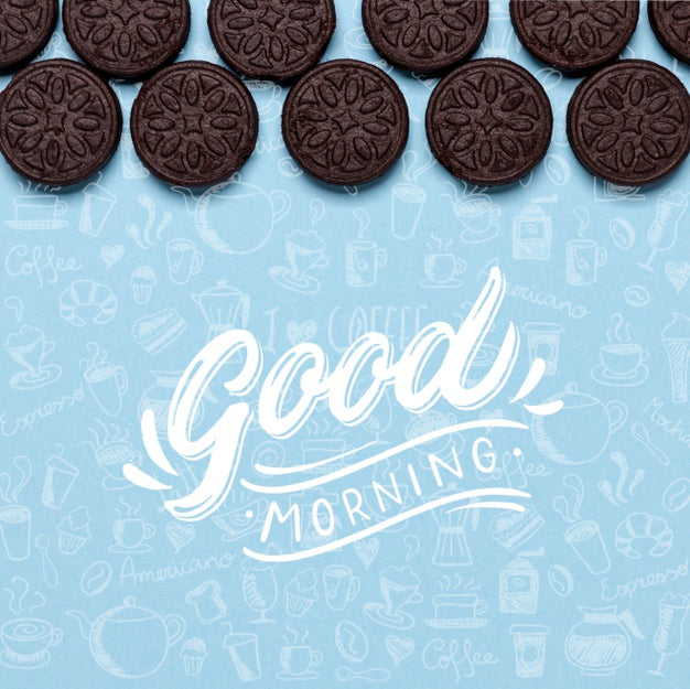 Delicious Oreo Cookies On Table Psd