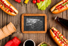 Delicious Street Food Concept Mock-Up Psd