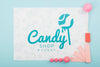 Delicious Sweets Concept Mock-Up Psd