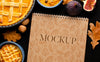 Delicious Thanksgiving Food Mock-Up Psd
