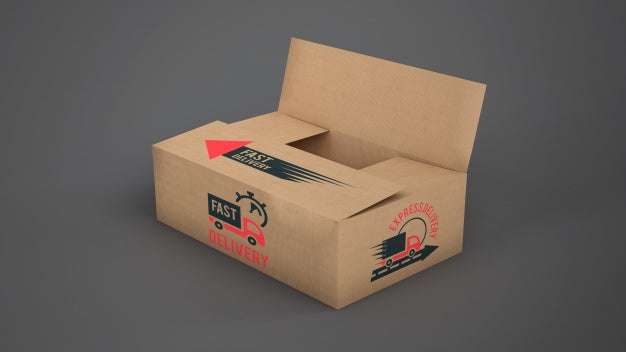 Delivery Box Mockup Psd