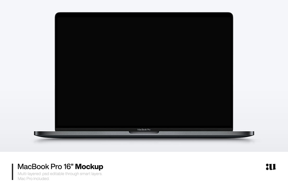 Demo Macbook Pro 16-Inch Mockup