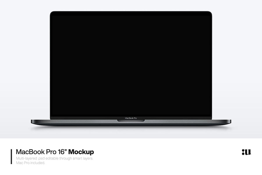 Demo Macbook Pro 16-Inch Mockup