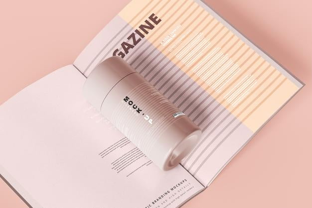 Deodorant Packaging Mockup Psd