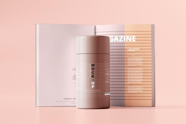 Deodorant Packaging Mockup Psd