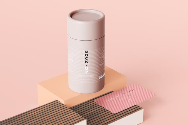 Deodorant Packaging Mockup Psd