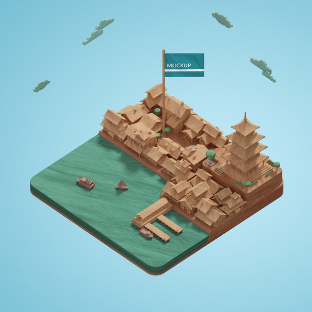 Design Of Cities World Day Model Psd