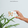 Design Of Mock Up With Hand Holding Business Card Psd