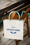 Design Space On Blank Tote Bag Psd