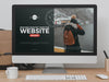 Designer Desktop Computer Website Mockup