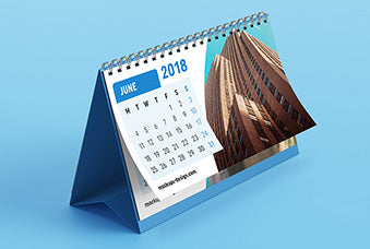 Desk Calendar Mockup