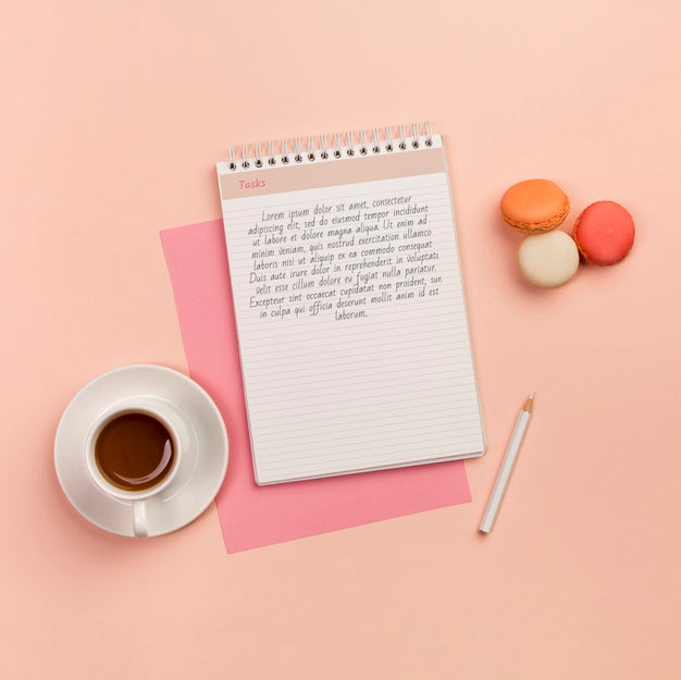 Desk Concept Mock-Up Psd