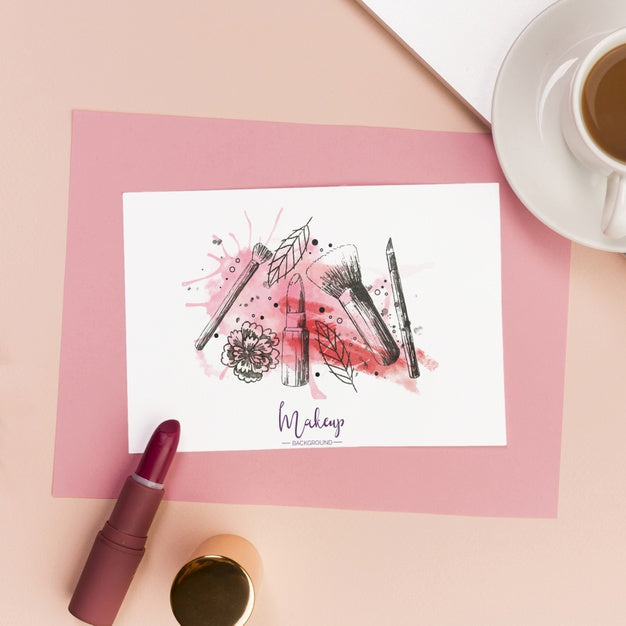 Desk Concept Mock-Up Psd