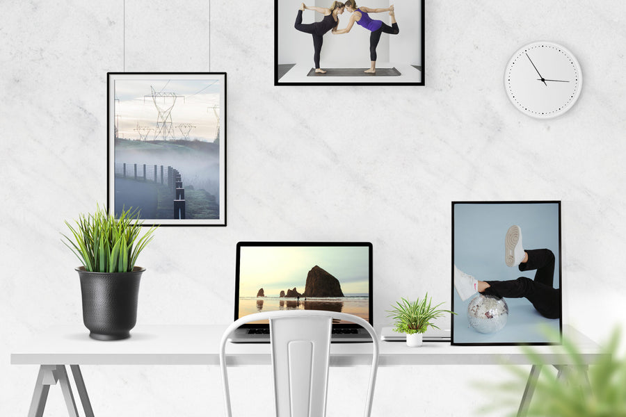 Desk Scene Creator Mockup