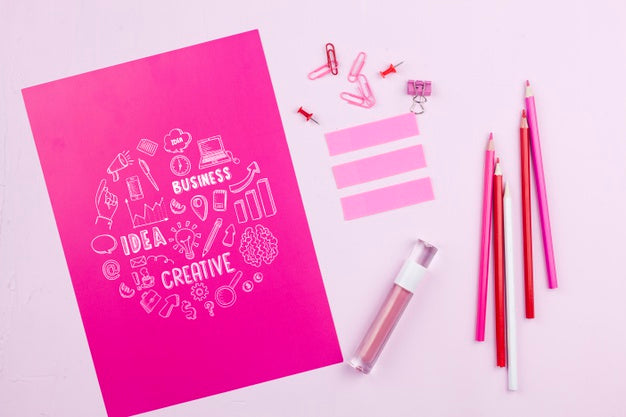 Desk Tool For Work At Office Psd