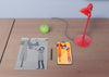 Desk Workspace With Phone And Sheet Draw Psd
