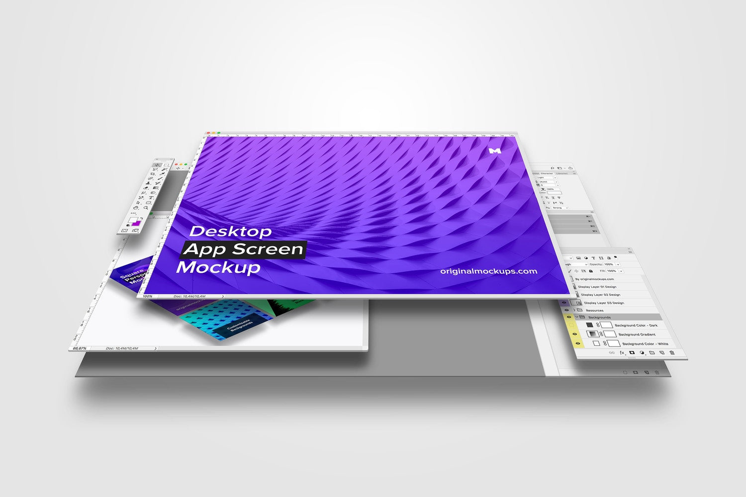 Desktop App Screen Mockup 01