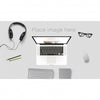 Desktop Mock Up With Glasses And Headphones Psd
