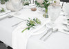 Detail Of A Table Prepared To Eat With Cutlery And Decoration Psd