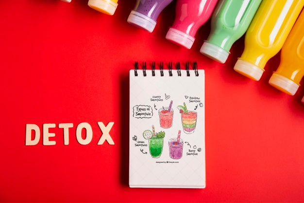 Detox Smoothies And Diet Plan Psd
