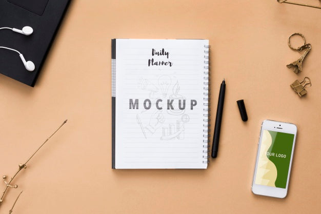 Devices For Work And Notebook Psd