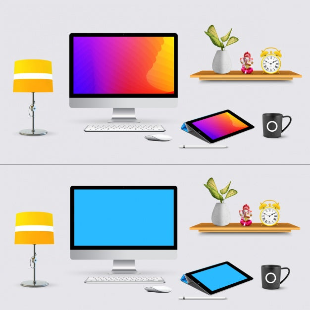 Devices Mock Up Template Psd