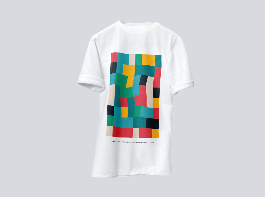 Different Colours T-Shirt Mockup