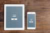 Digital Devices Screen Mockup Template Psd