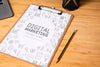 Digital Marketing Notepad Mock-Up Psd