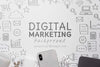 Digital Marketing With 5G Wifi Connection Psd