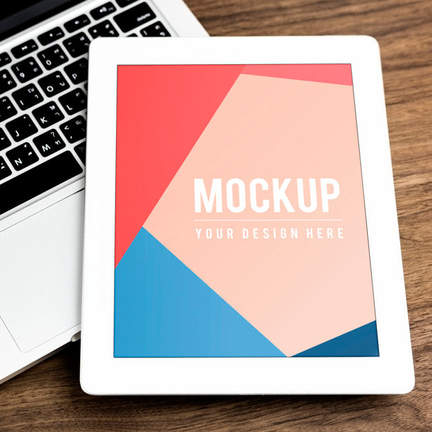 Digital Tablet Screen Mockup Template Psd