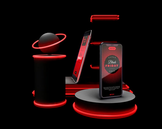 Discount Communication Campaign For Black Friday Psd