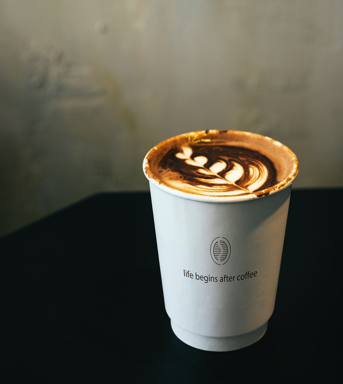 Disposable Coffee Paper Cup Mockup Design