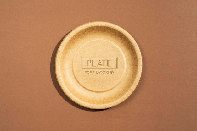 Disposable Coffee Shop Elements Arrangement Psd