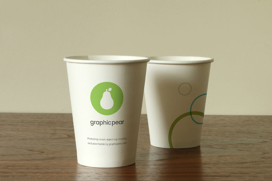 Disposable Cup Mockups