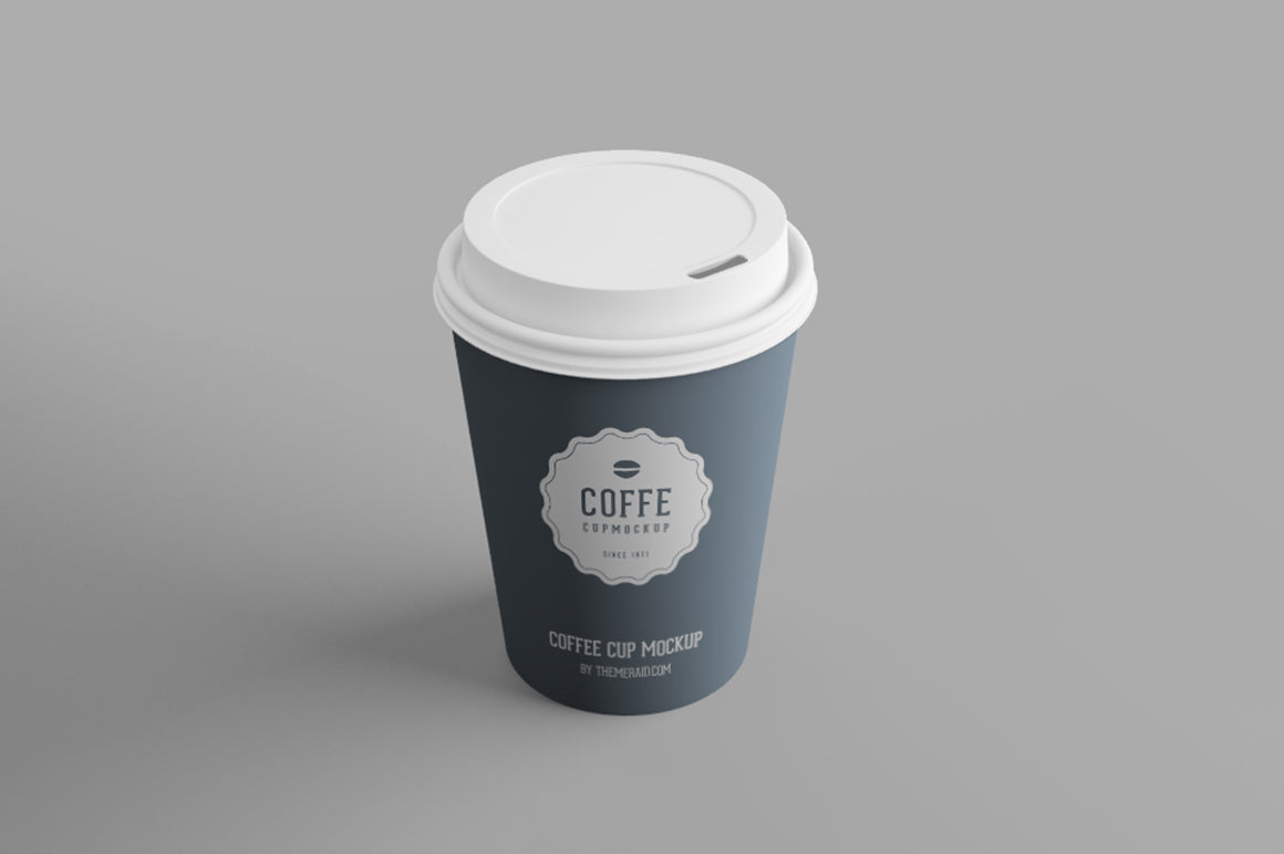 Disposable Psd Cup Mockup