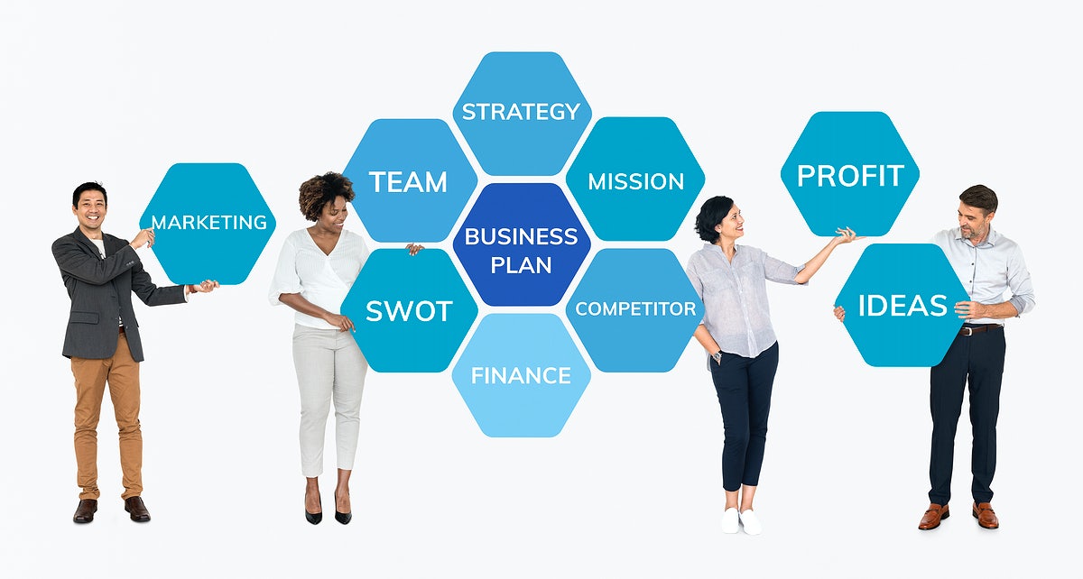 Diverse Team With A Business Plan