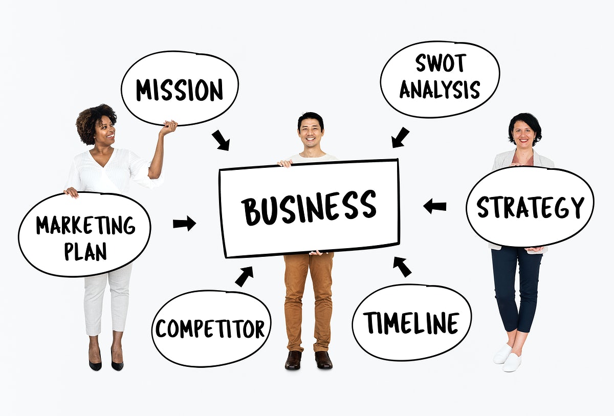 Diverse Team With A Business Plan