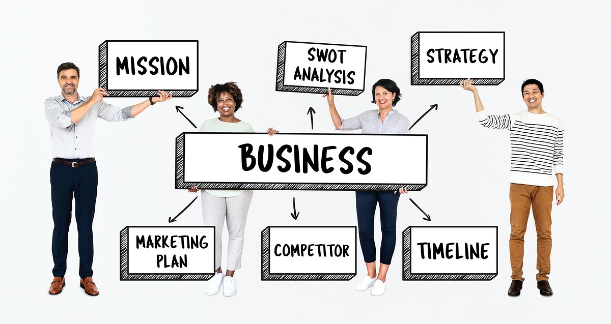 Diverse Team With A Business Plan