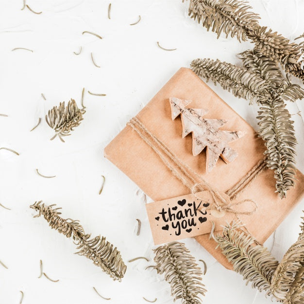 Diy Present Box Mockup Psd