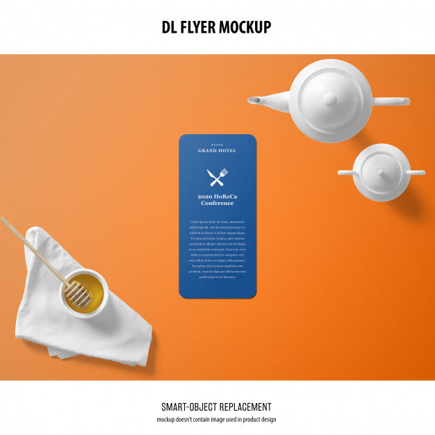 Dl Flyer Mockup Psd