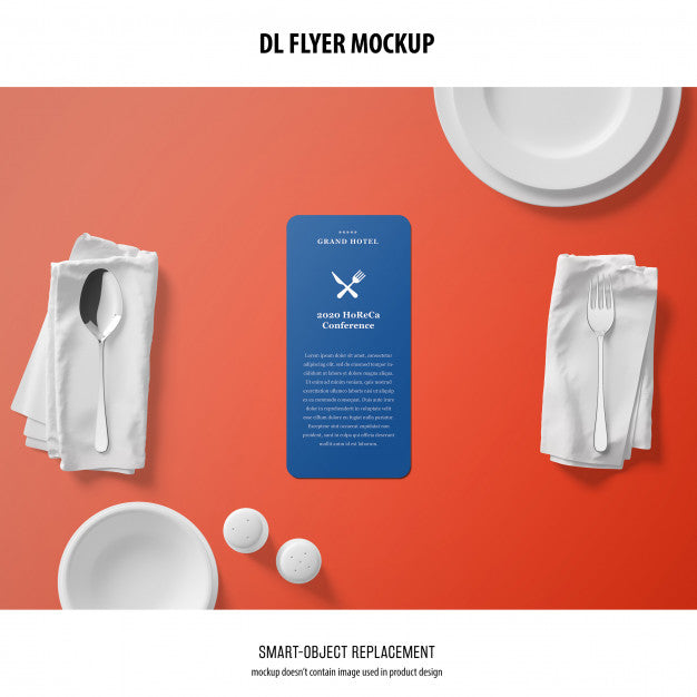 Dl Flyer Mockup Psd